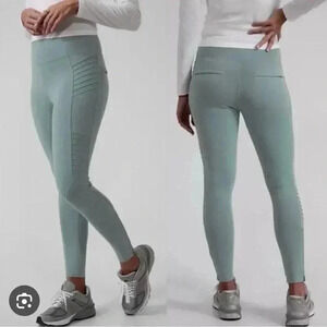 Athleta Light Green Leggings